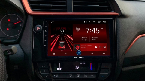 Màn hình DVD Android xe Honda Brio 2019 - nay | Gotech GT6 New